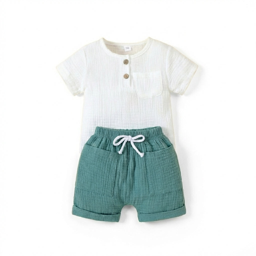 Baby Summer Top and Shorts Set