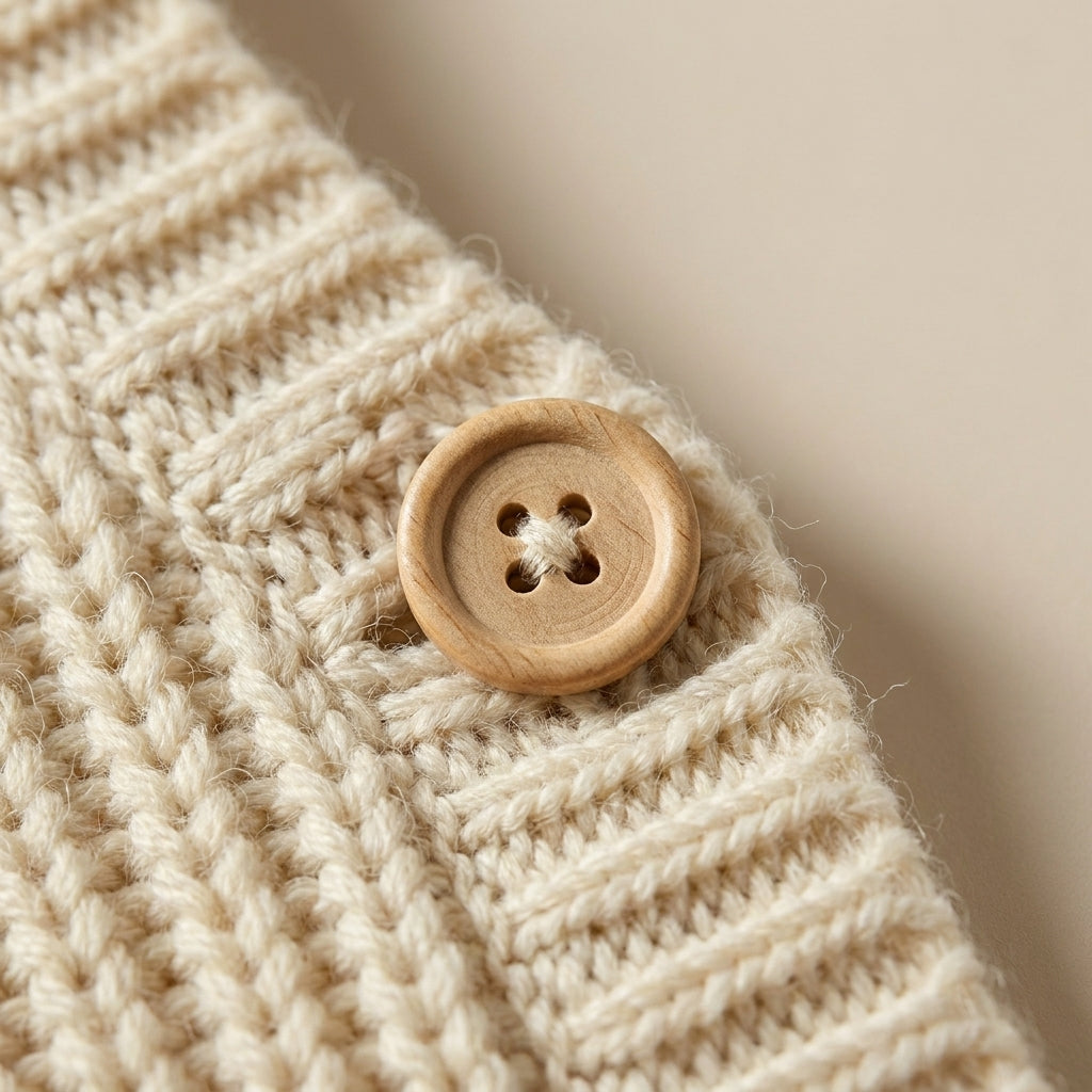 Classic Knit Baby Cardigan