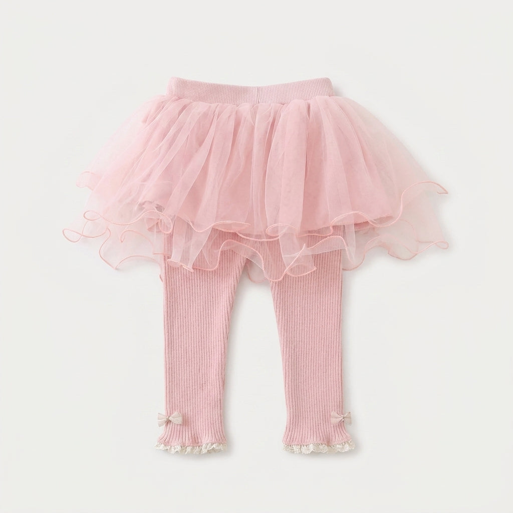 Tulle Skirt Leggings