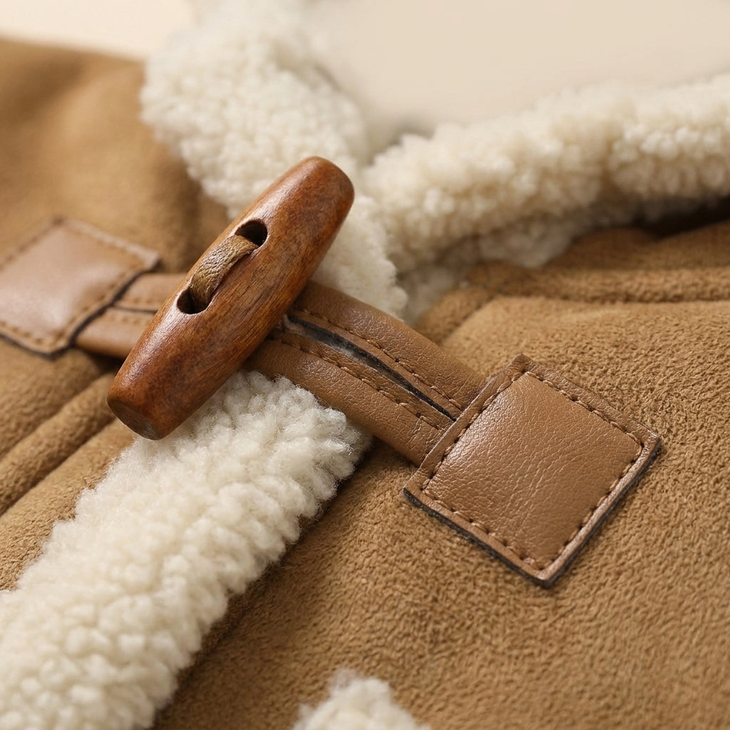 Hooded Sherpa Winter Jacket