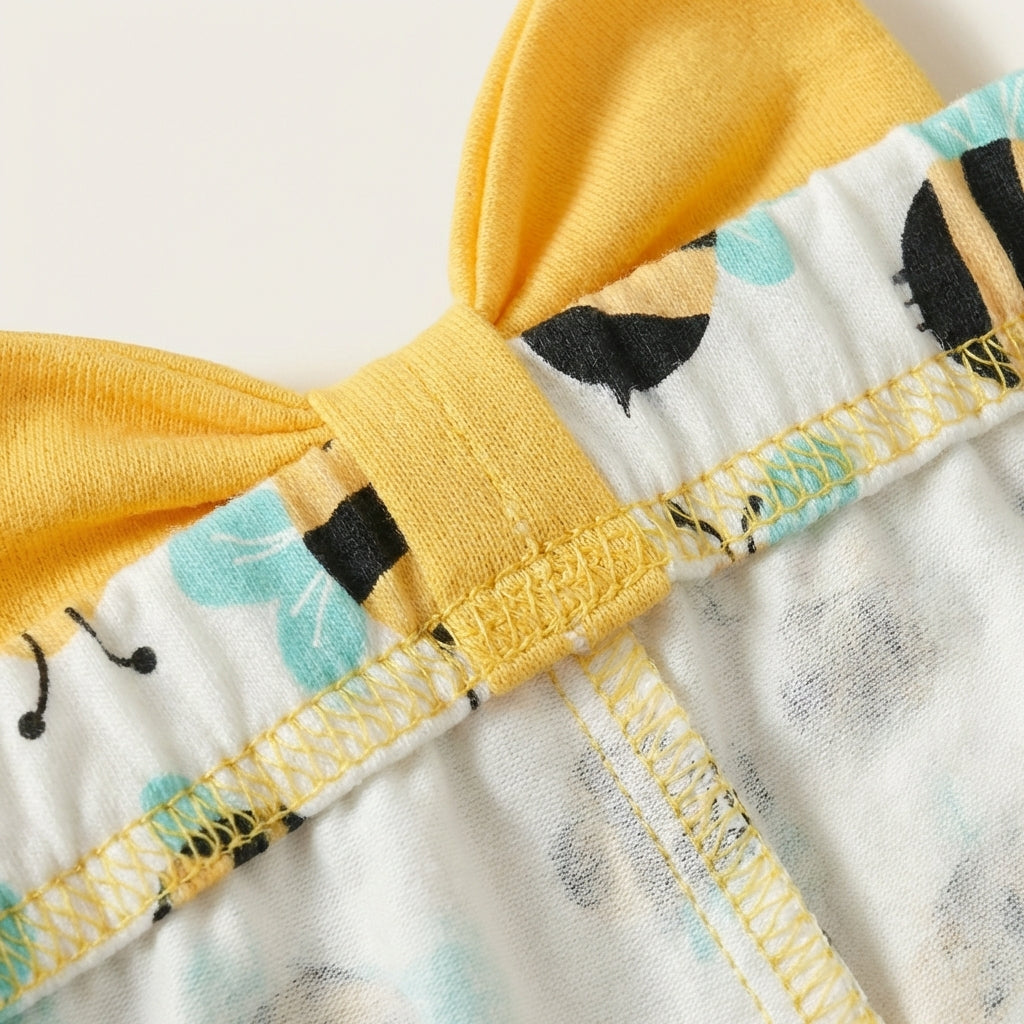 Baby Bee Bow Outfit
