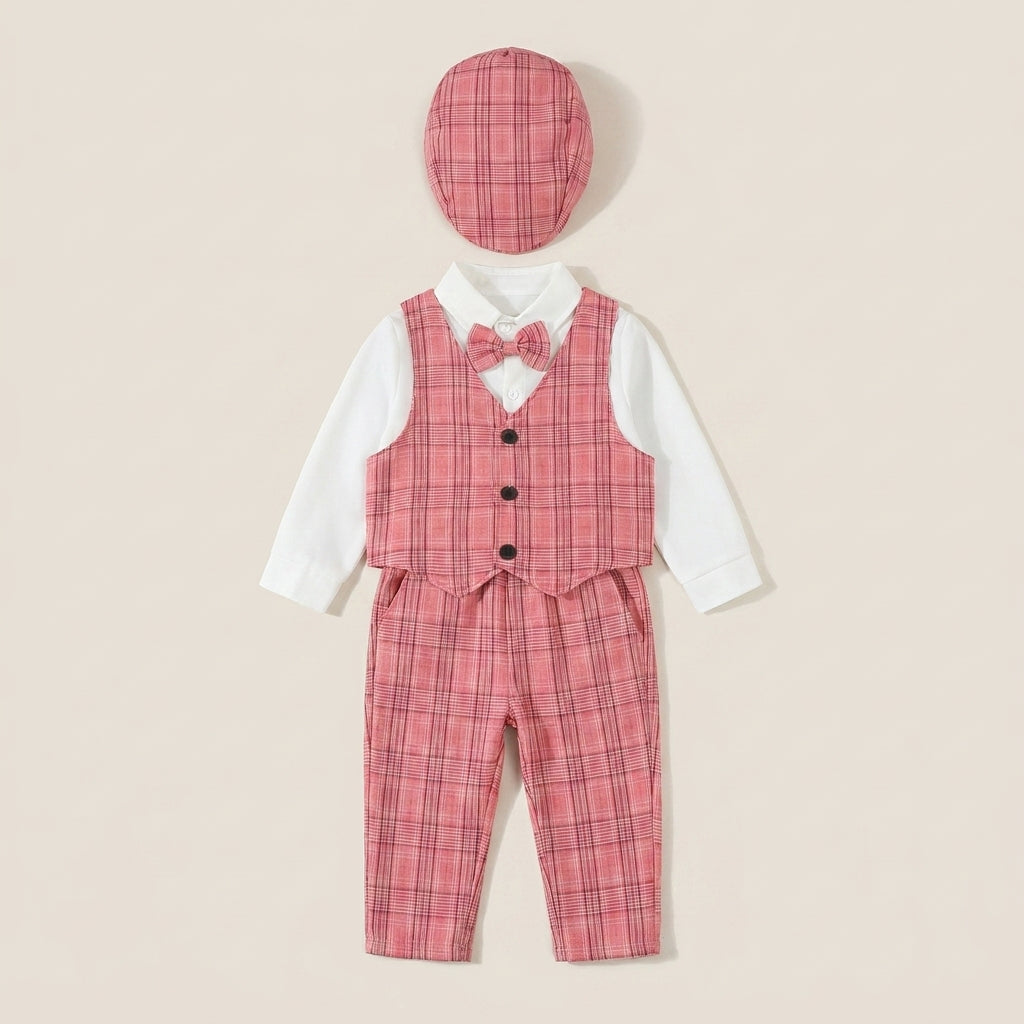 Four Piece Formal Suit Set