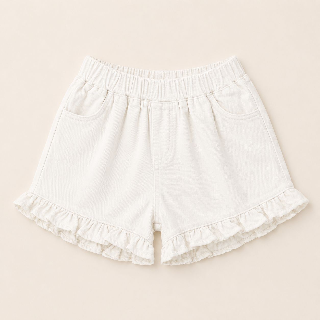 Soft Edge Denim Shorts