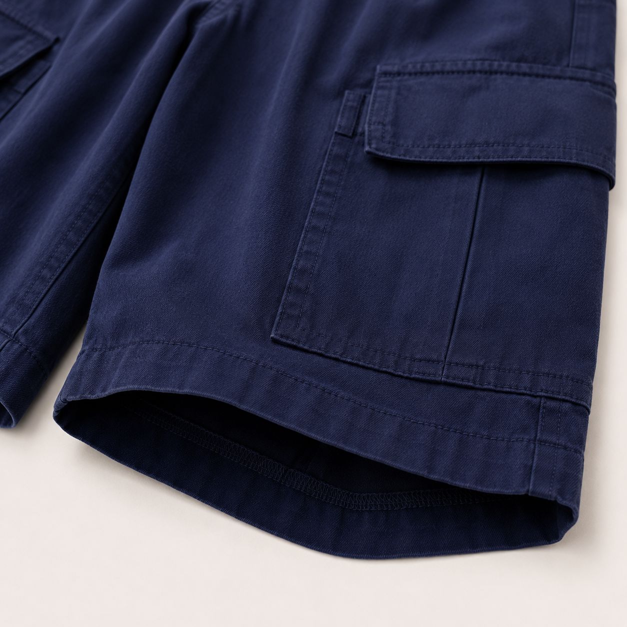 Navy Cargo Shorts