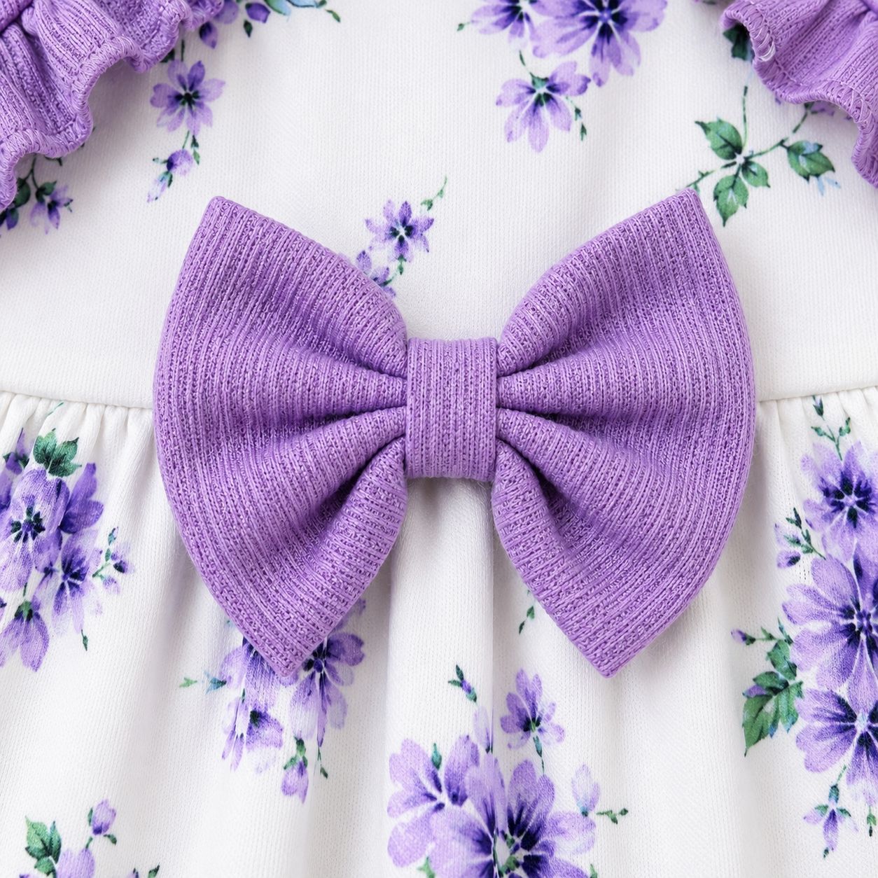Cardigan and Floral Dress Set