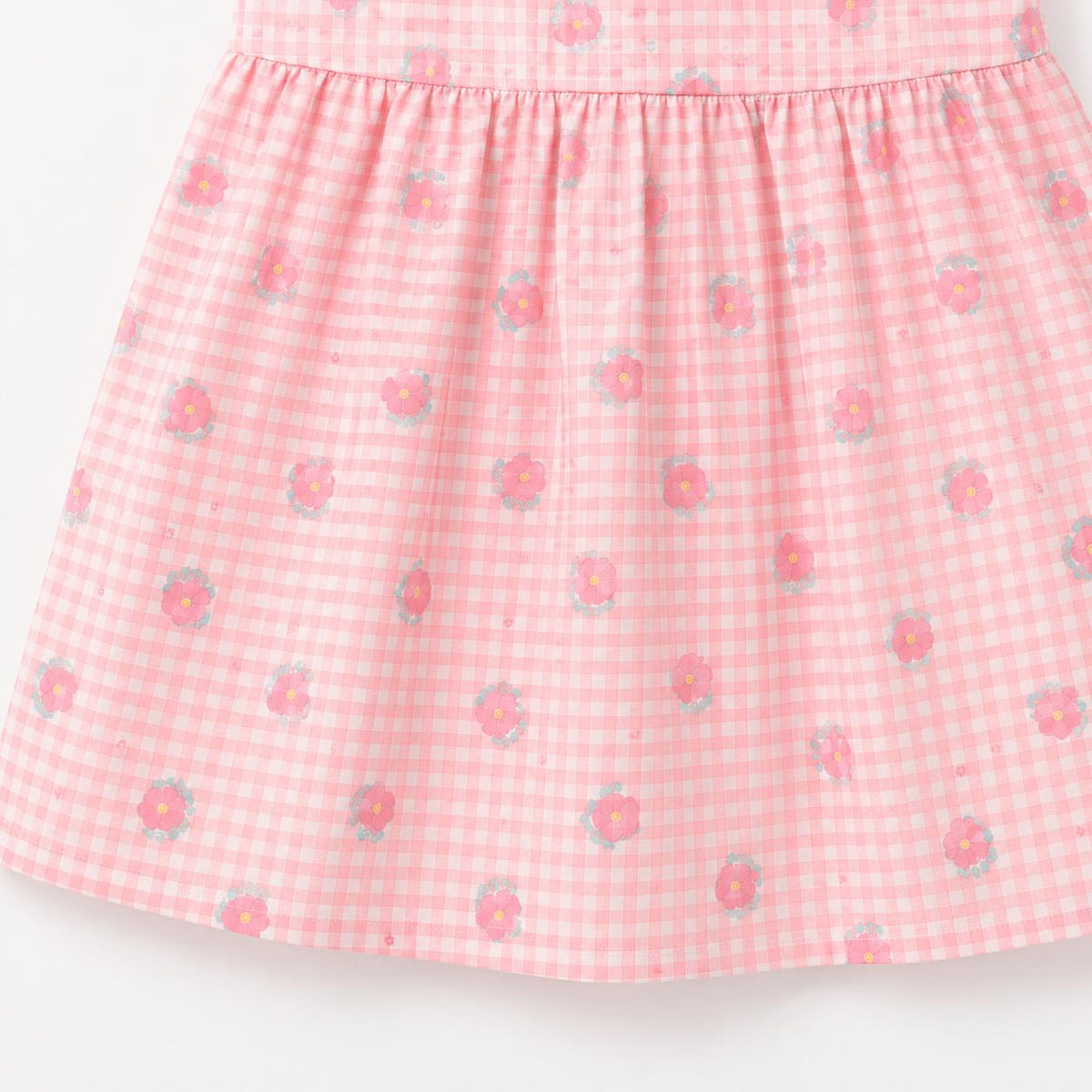 Floral Gingham Baby Dress