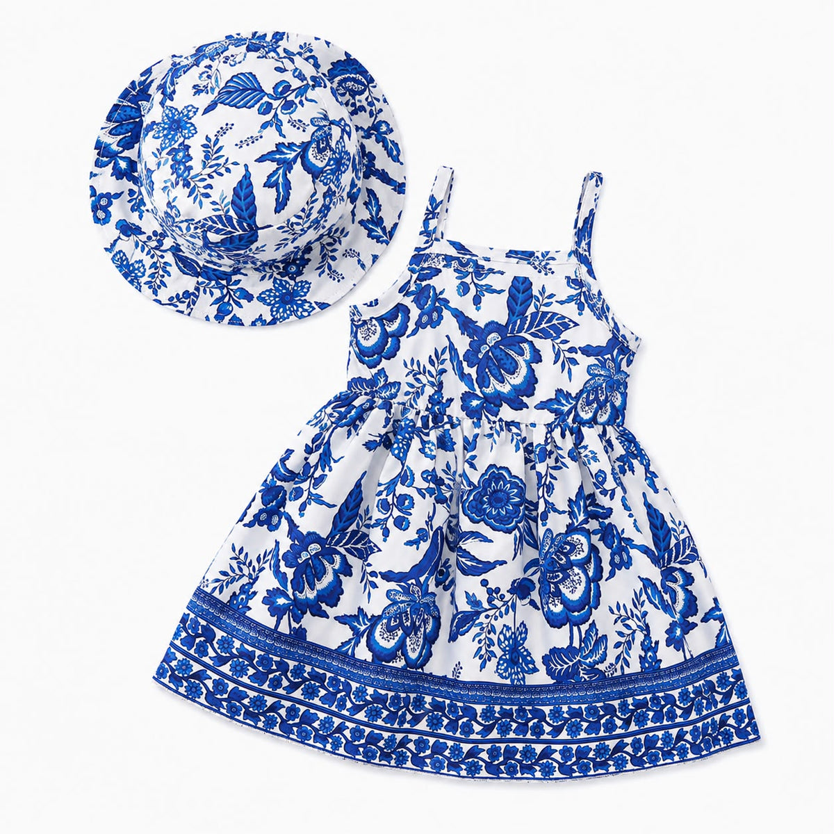 Sleeveless Floral Baby Dress