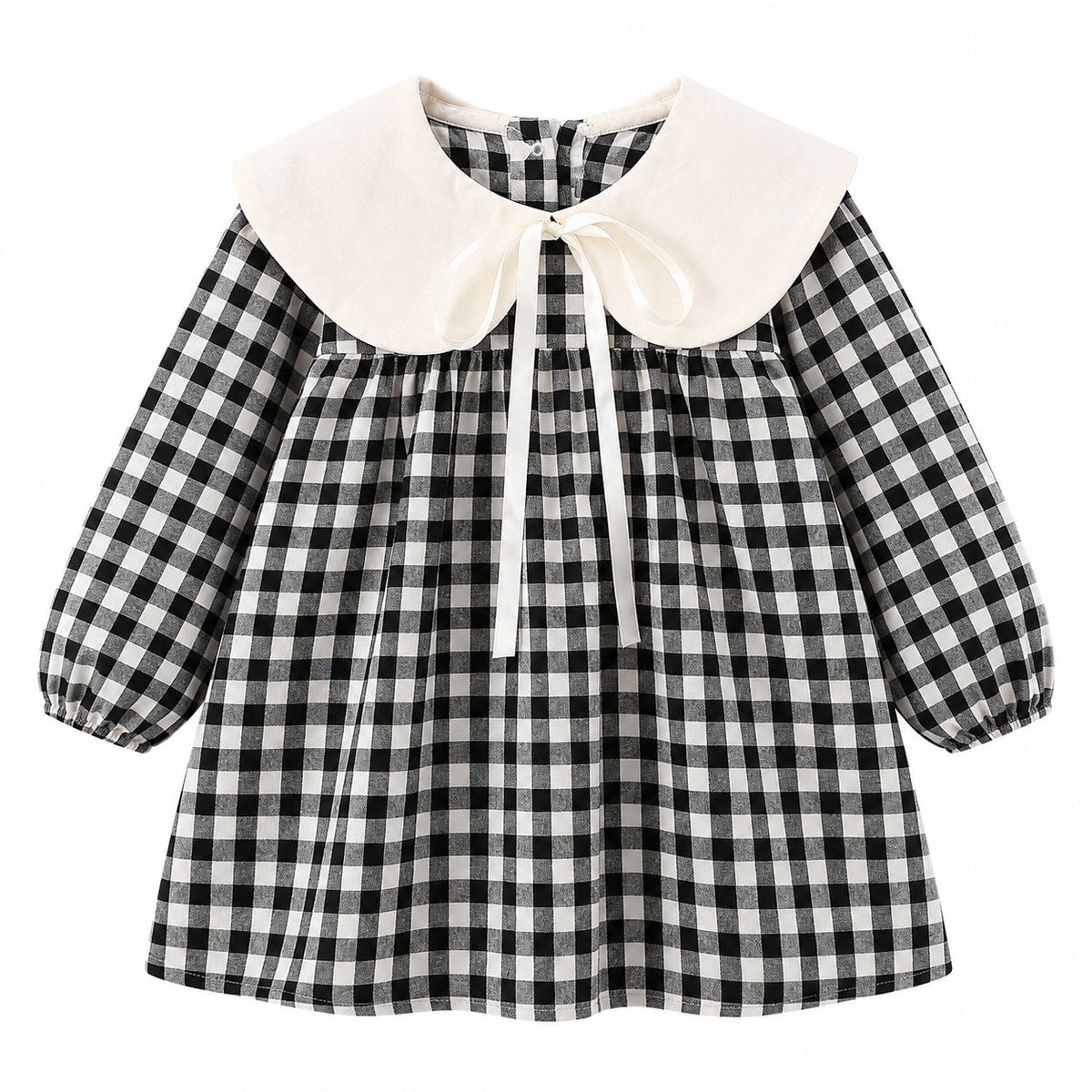 Long Sleeve Denim Baby Dress