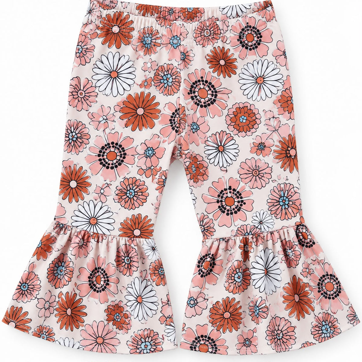 Floral Bell Bottom Set