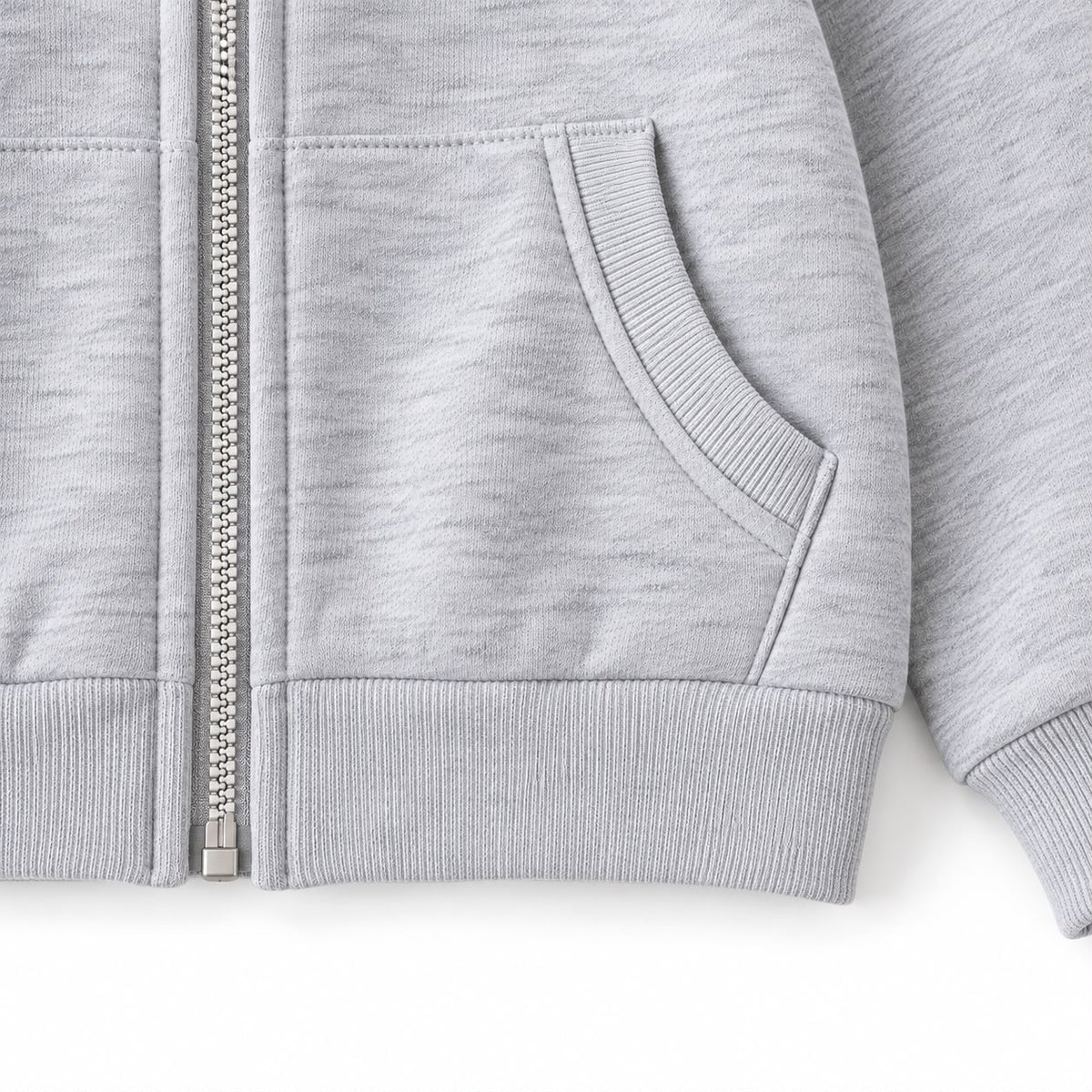 Zip Hoodie and Wide Leg Pants Set