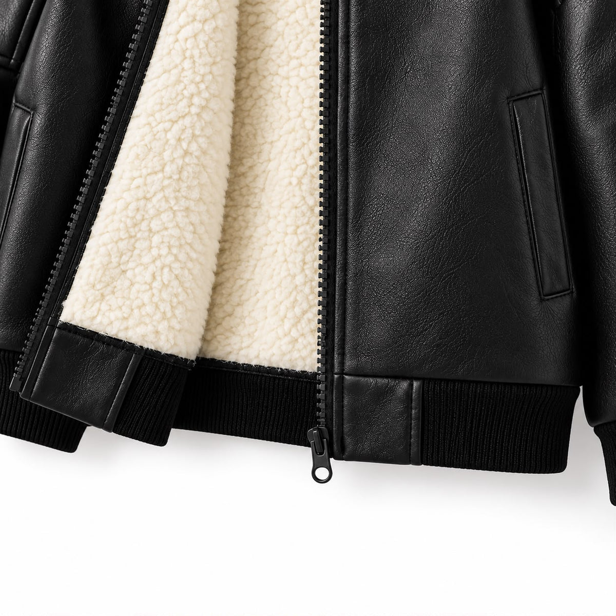 Warm Lined Kids Bomber Jacket
