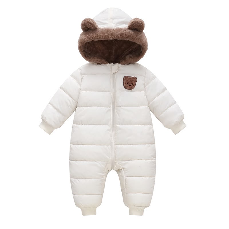 Quilted Baby Snowsuit