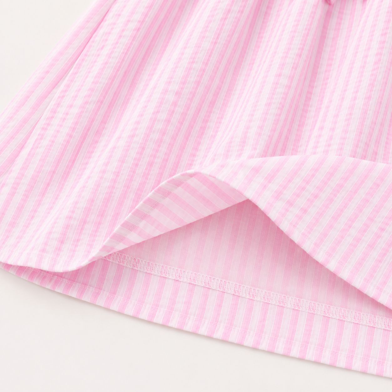Pink Stripe Bow Dress