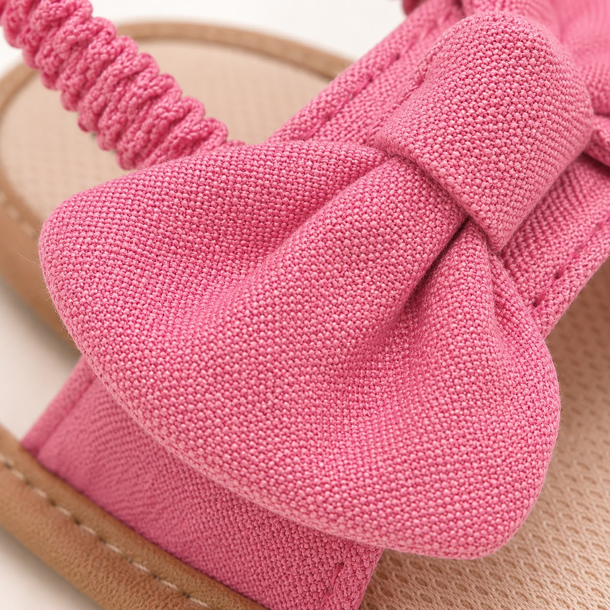 Pink Bow Sandals