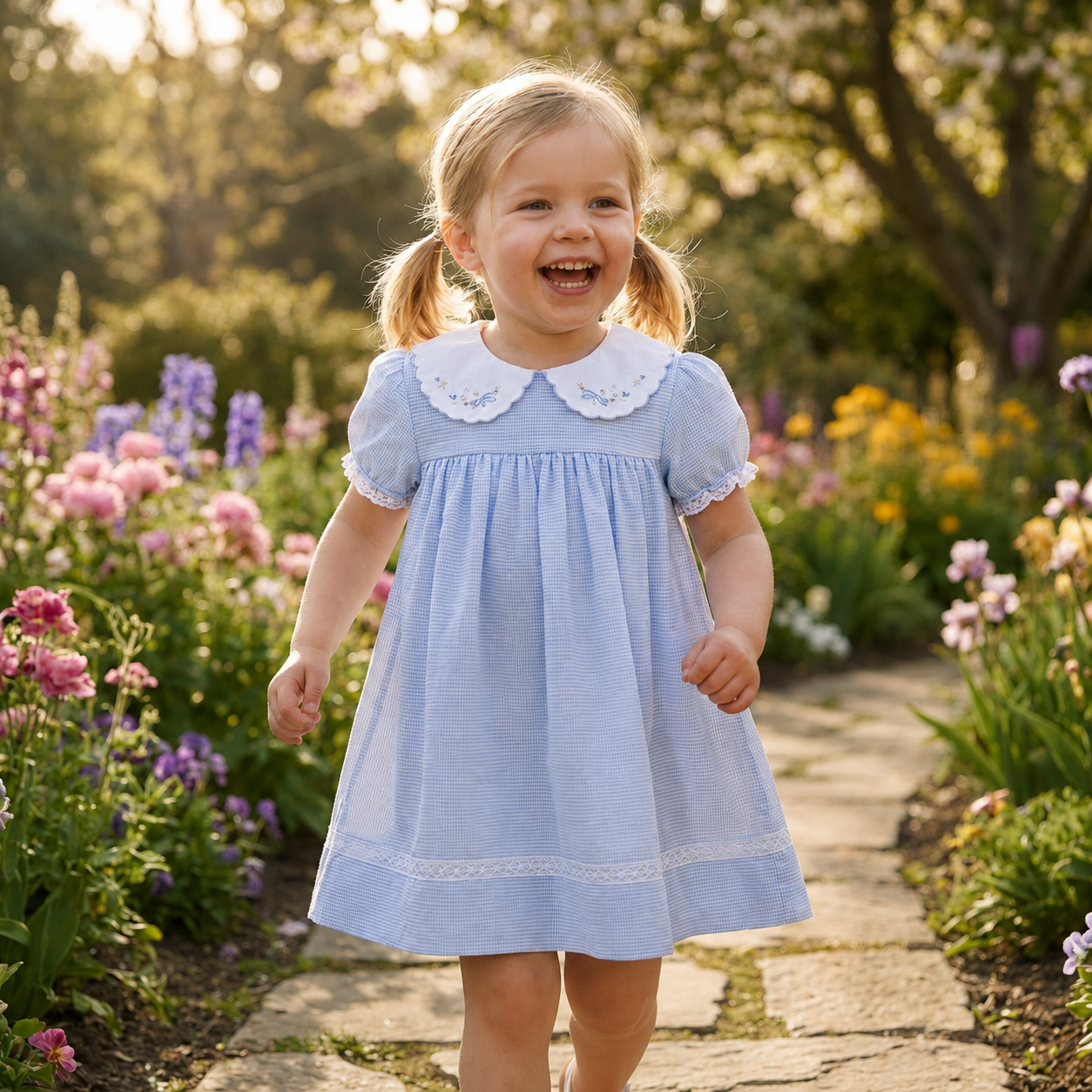 Blue Collar Baby Dress