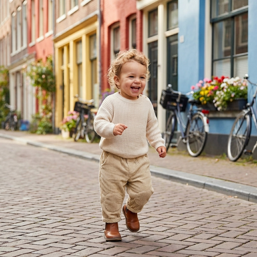 Corduroy Baby Pull On Pants