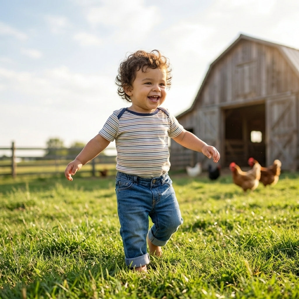 Classic Toddler Denim Pants