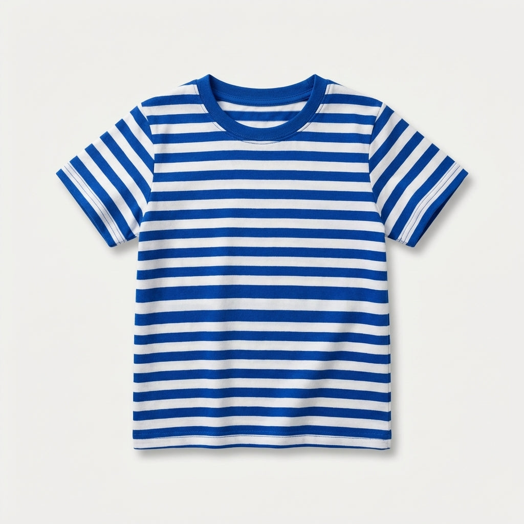 Short Sleeve Striped T Shirt