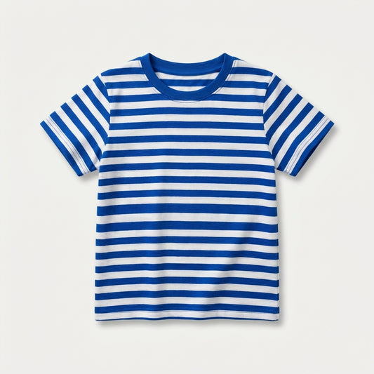 Short Sleeve Striped T Shirt
