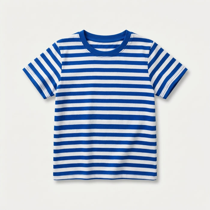 Short Sleeve Striped T Shirt
