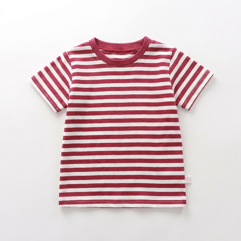 Short Sleeve Striped T Shirt