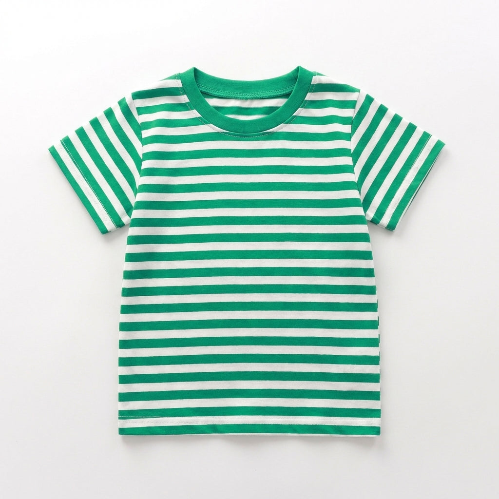 Short Sleeve Striped T Shirt