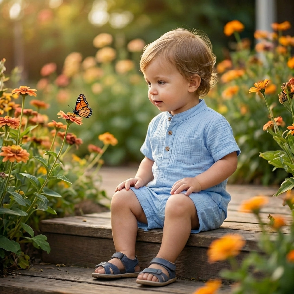 Short Sleeve Shirt and Shorts Set