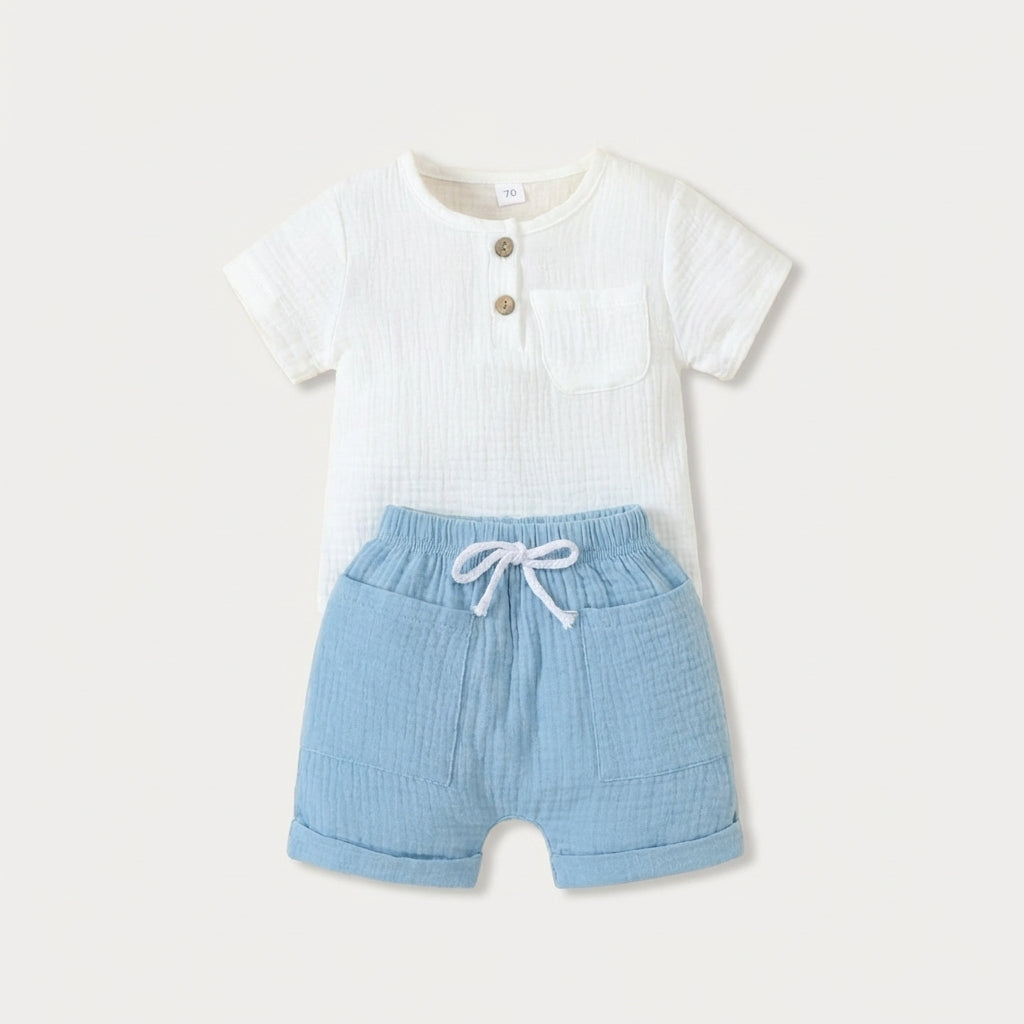 Baby Summer Top and Shorts Set