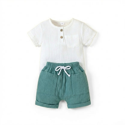 Baby Summer Top and Shorts Set
