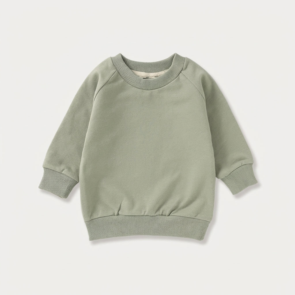 Baby Cotton Crewneck Sweatshirt