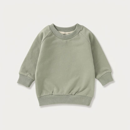 Baby Cotton Crewneck Sweatshirt