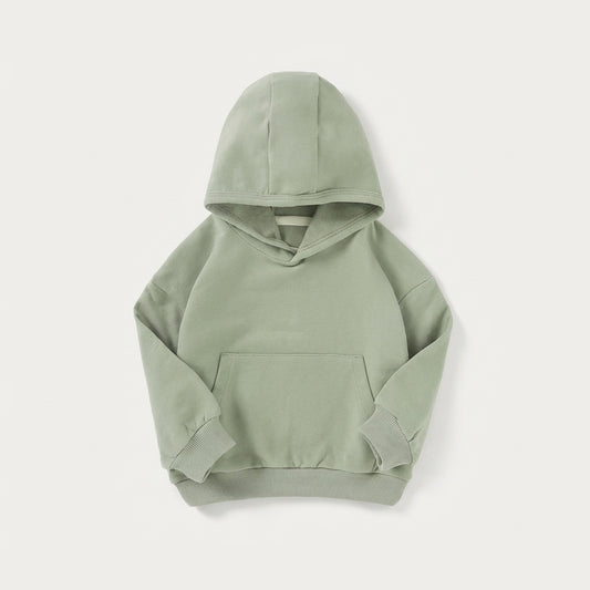 Baby Cotton Pullover Hoodie