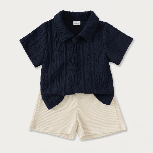 Baby Summer Shirt and Shorts Set