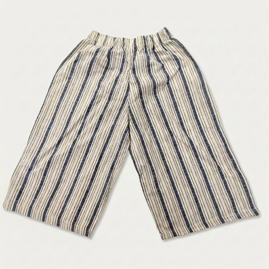 Striped Toddler Wide Leg Pants