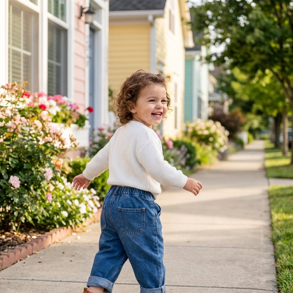 Classic Toddler Denim Pants