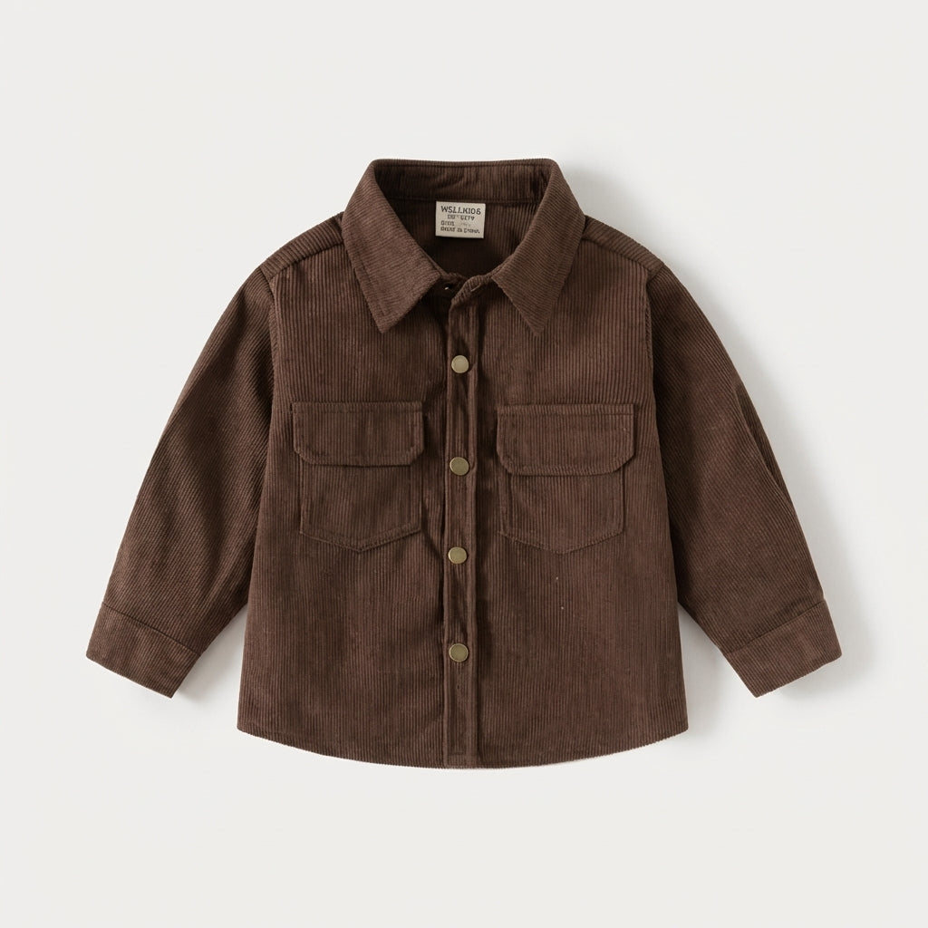 Corduroy Button Shirt