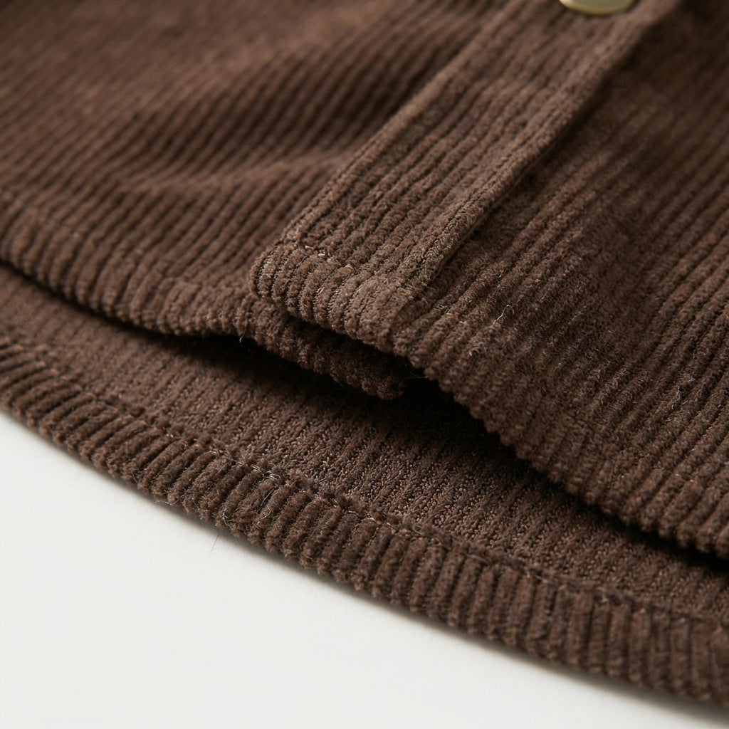 Corduroy Button Shirt