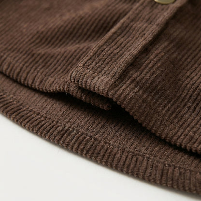 Corduroy Button Shirt