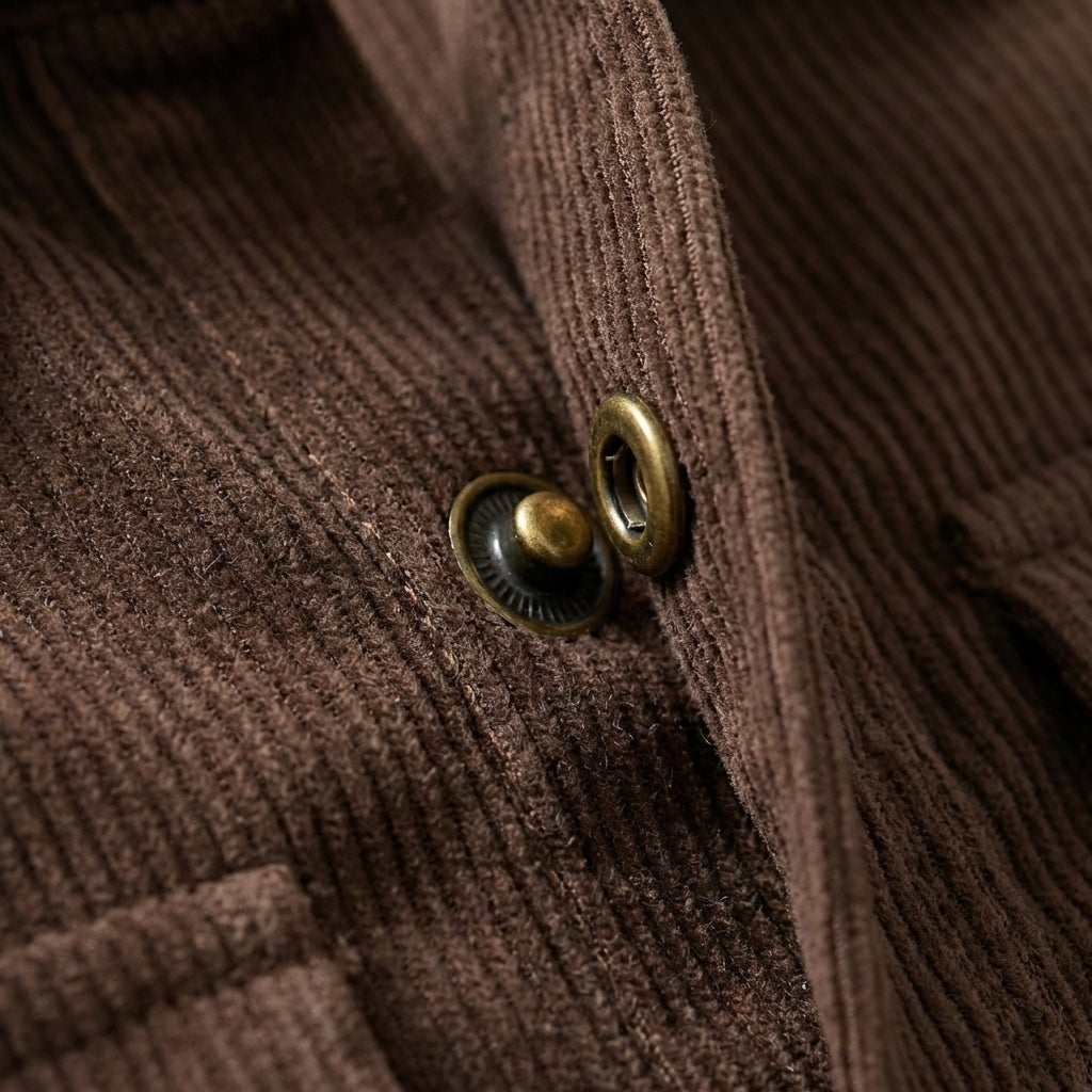 Corduroy Button Shirt
