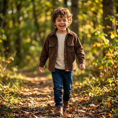 Corduroy Button Shirt