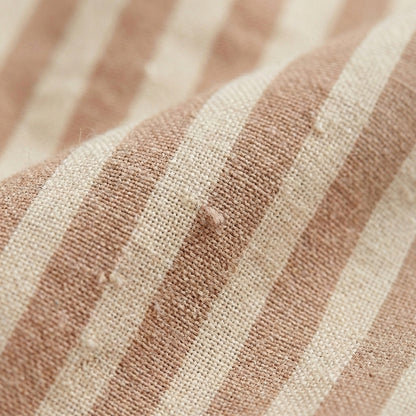 Striped Cotton Drawstring Pants