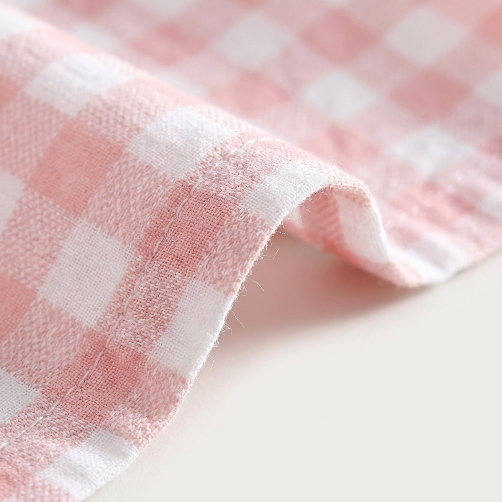 Gingham Summer Two Piece Set