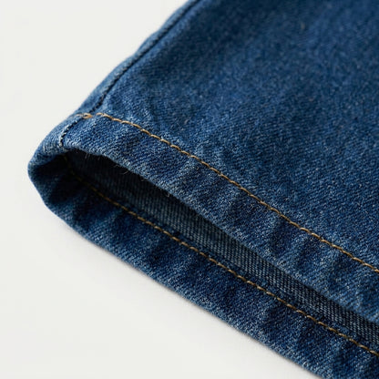 Denim Shirt and Shorts Set