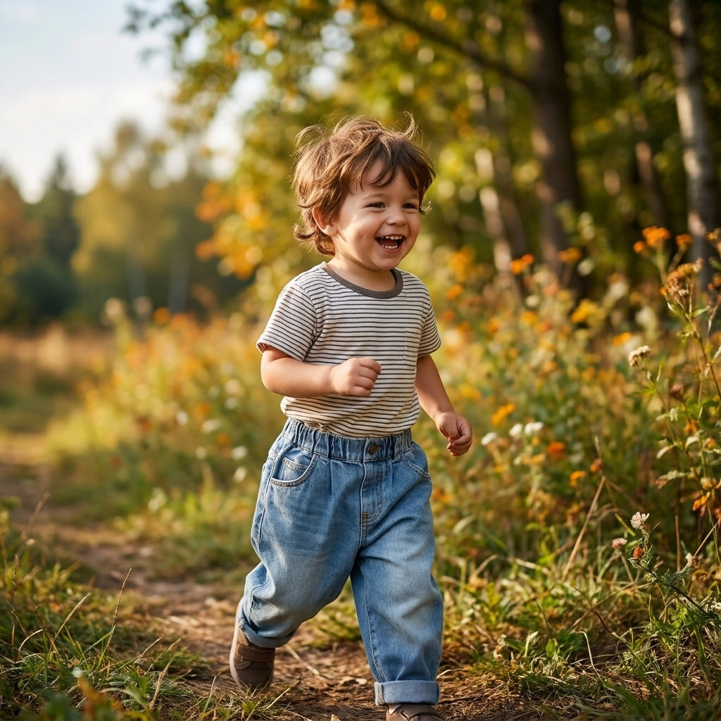 Classic Denim Baby Pants
