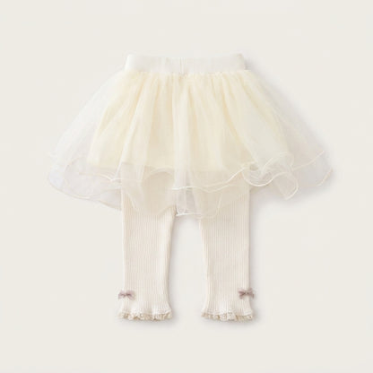 Tulle Skirt Leggings