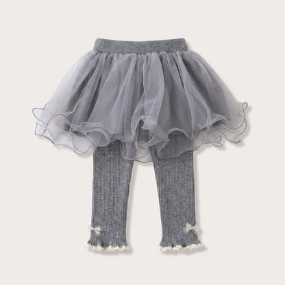 Tulle Skirt Leggings