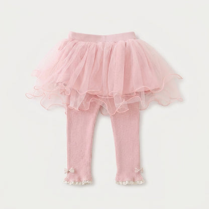 Tulle Skirt Leggings