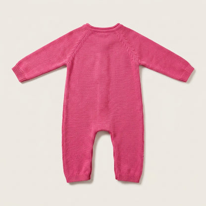 Long Sleeve Baby Knit Jumpsuit