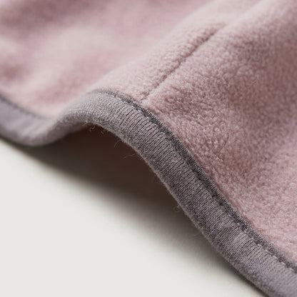 Cotton Fleece Hooded Baby Jumpsuit