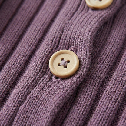 Ruffle Knit Baby Jumpsuit